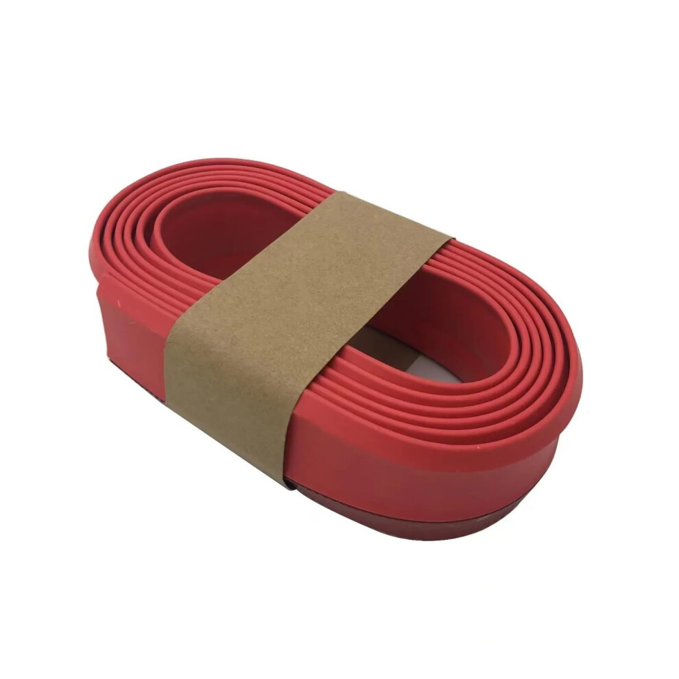 Universal Bumper Protectors Exterior Mouldings Lip Strip Accessories Universal Fit Car Exterior Trim Dark/Red 9189345063022