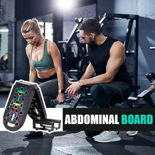 Pushup board – Abdominal muscle board, pushup strength training board  Multifunctional pushup bar system 2