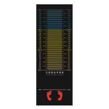 Standing jump mat, jump exercise training equipment, long jump measurement pad (Black 3.5mm)