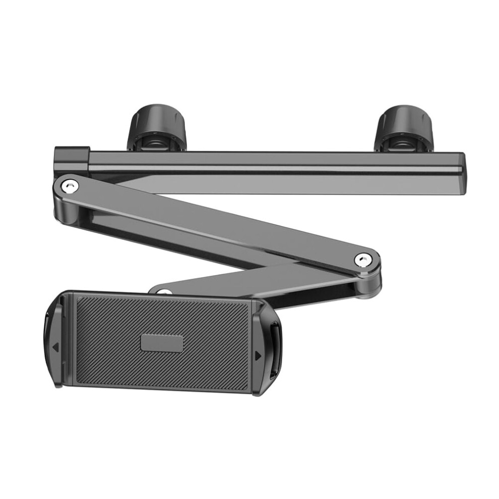 Car Headrest Tablet Holder Stand For 612.9 Inch Tablets, Rotating Telescopic Bracket, Style B 9189345063480