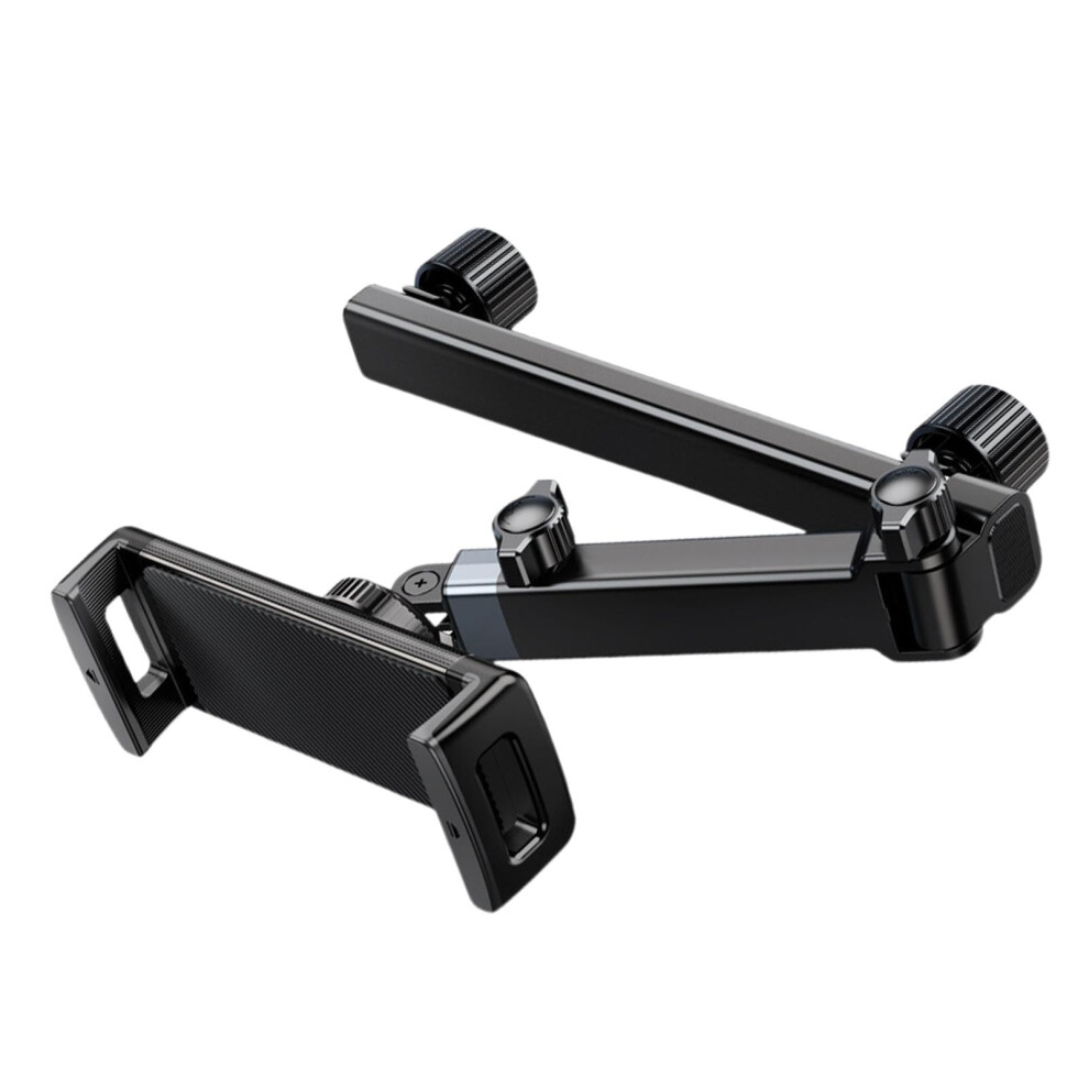 Car Headrest Tablet Holder With 360 Rotation And Dual Axis Arm, Fits 4.713 Inch Devices 9412369233202