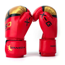 Kickboxing Gloves for Men Women Karate Muay Thai Fight MMA Sanda Training Adult Children Equipment 4oz 6oz 8oz 10oz 12oz Red 12oz