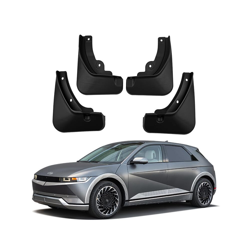 4Pcs Car Mud Flaps For Hyundai Ioniq 5 20202022 Front And Rear Wheel Mud Flaps Waterproof Splash Protection Fender 9189345063619