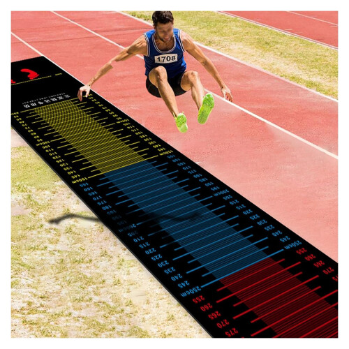 Standing jump mat, long jump mat, rectangular jump exercise training equipment