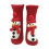 Chaussette de noël en coton de dessin animé, bas à thème de-5 4