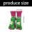 Chaussette de noël en coton de dessin animé, bas à thème de-5 2