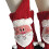 Chaussette de noël en coton de dessin animé, bas à thème de-5 7