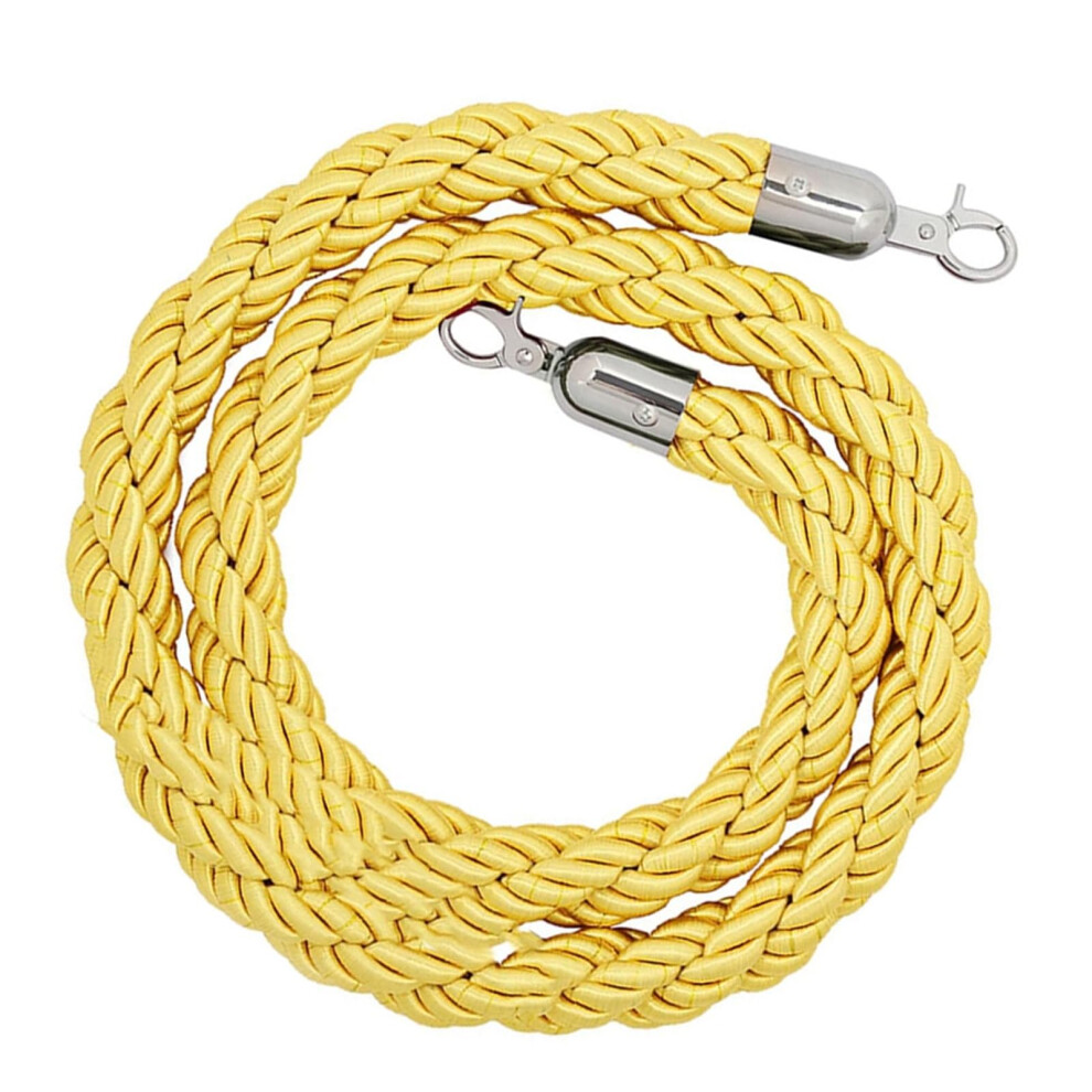 3M Yellow Queue Rope, Braided Hemp Ropes, Crowd Control Ropes 9426802335156
