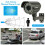 Système de vidéosurveillance domestique, caméra bullet avec objectif zoom manuel HD 1080p, LED infrarouges résistantes aux intempéries pour une 2