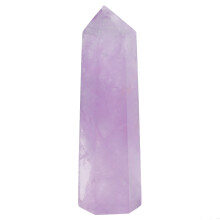 Use For Reiki Chakra Meditation Therapy, Gifted Healing Stones, Clear Quartz Amethyst Healing Crystal Wands, Natural Quartz Points For Aura Cleansing,
