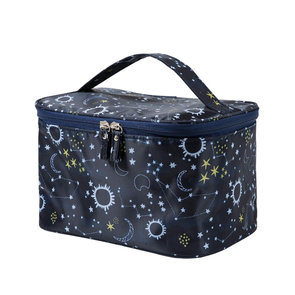 Multipurpose Storage Travel Makeup Bag, Perfect for Women's Cosmetics & Toiletries, Durable & Waterproof Design for Safe Transportation