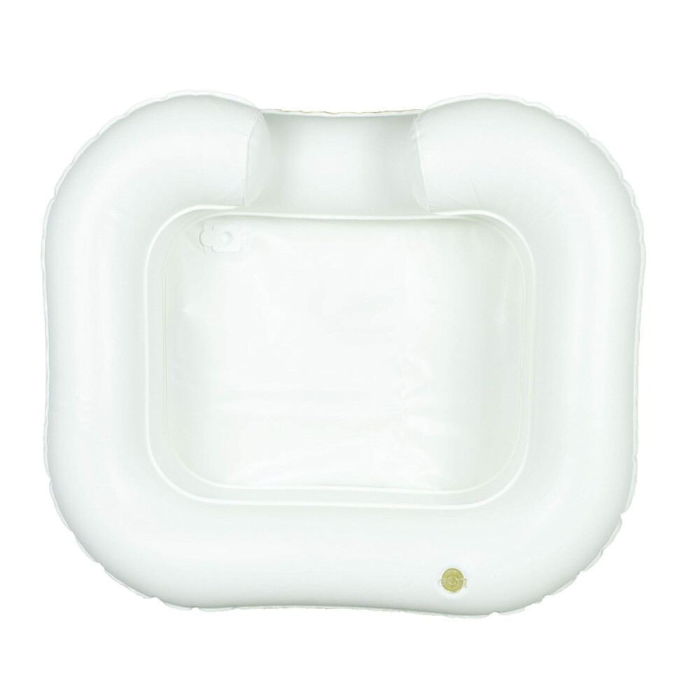 Caregiver Aid: Inflatable Shampoo Basin, Eco-Friendly Material, Portable Hair Washing Solution For Bedridden, Disabled, Pregnant, Injured, With Neck