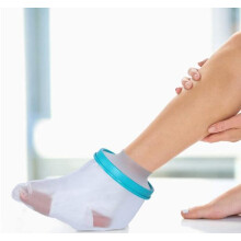 Reusable Wound Protector, Comfortable Design Waterproof Cast Cover For Showering, Medical Grade Material Cast Bag Covers, Non Slip Surface Keeps