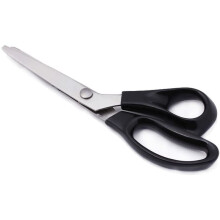 Professionelle Nähschere, Stoffschere mit ultrascharfen Klingen, ergonomischen Griffen für Komfort und Kontrolle, Griff aus Edelstahl