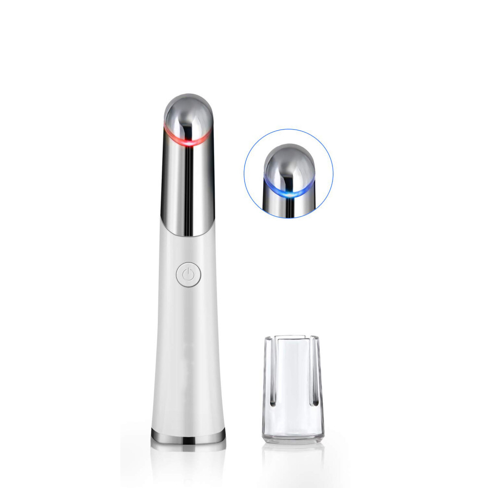 Dark Led Therapy Skin Care Device, Facial Sculpting Tool For Circles Reduction And Eye Fatigue Relief, Rechargeable And Portable Vibration Massage