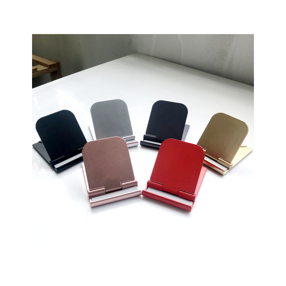Smartphone Stand With Reserved Charging Port, Durable Aluminum Base For Universal Compatibility, 360 Degree Rotation For Multi-Angle Viewing 9128293573764