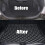 Car Boot Liner Waterproof Leather Trunk Mat for Benz GLA 20202021 AntiScratch Cargo Protector Red 3