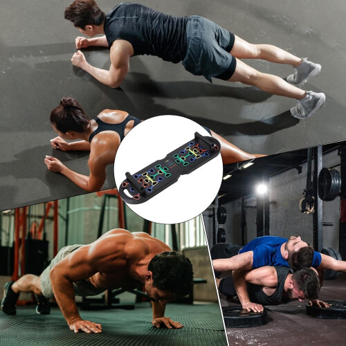 PushUp Board  Foldable PushUp Board  Abdominal Training Board for Home Workouts 1