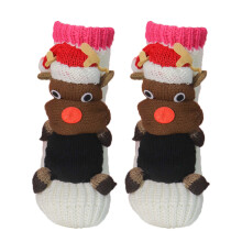 La Chambre molle de Knit chaussettes la broderie de bande-C