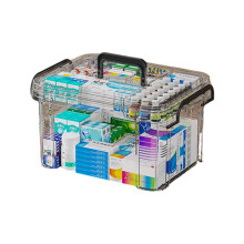 Organisateurs ménagers portables,-m Couleur transparente