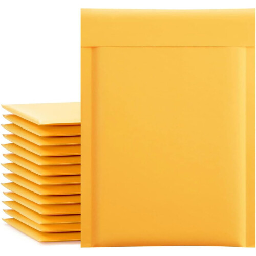 Paper Bubble Envelopes Padded Mailers 15x18cm SelfSeal 10Pack  Envelopes 1