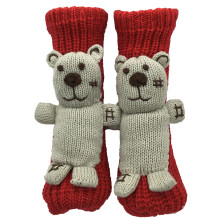 Fun 3D Textured Socks Winter Warmth Holiday Footwear For-J