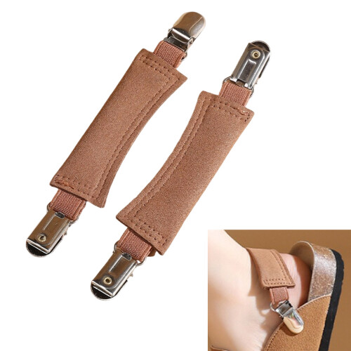 Clips de chaussures antidérapants discrets, adaptés à une-Noir 2