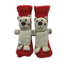 Festival rutschfeste Stricksocken Thermo-Winter-Bodenschuhe-F