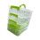 Clear Storage Container With Slide Drawers-green four layers 1