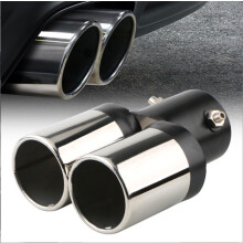 Car Exhaust Pipe for Citroen C4 20042010, Silver Straight Tail Pipe, Car Accessories