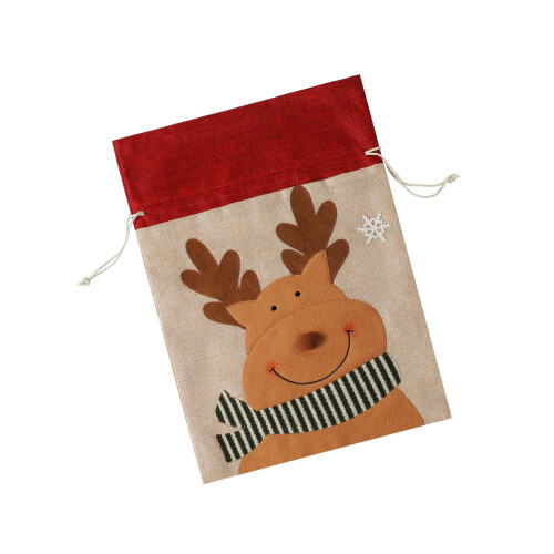 Saisonale Süßigkeiten-Tragetasche,-große Elch-Geschenktüte