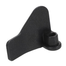 Bread machine dough hook, mixing paddle, replacement parts, black stainless steel
