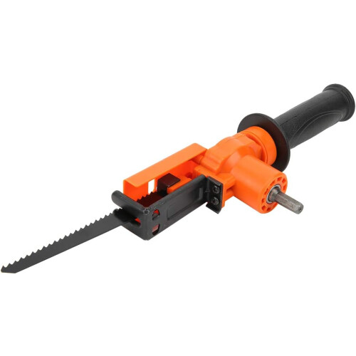 Reciprocating Saw Adapter for Electric Drill, Portable Handheld Woodworking Accessory, Compatible with Various Models 2