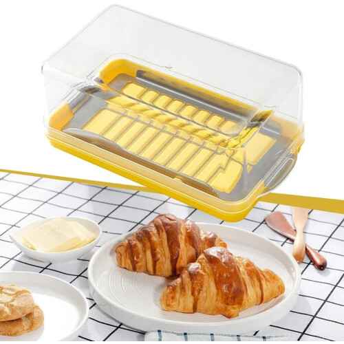Chic Cheese Storage Box Large Lock For Freshness Easy To Use Efficient Storage Model L 2