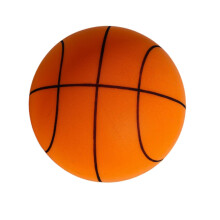 Silent Basketball Dribbling Indoor, Foam Basketball for Children and Adults Orange