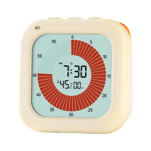 Minuteries visuelles pour enfants avec 3 modes d'alarme,-Beige