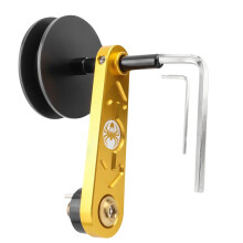 Single Speed Chain Tensioner AntiSlip Bicycle Chain Adjuster for Outdoor Cycling Golden
