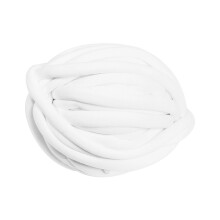Bulky Cotton Yarns Soft Crochet Yarns 18.59YardX2cm-White
