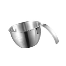 Space Saving Stainless Steel Kitchen Salad Bowl For Draining-1