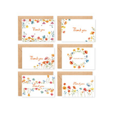 Sustainable Recycled Paper Greeting Cards Ideal For Parties-A