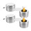 4Pcs Temperature Resistant Burners Container With Spillproof Lid 1