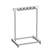 Space Efficient Mop And Broom Holder- 67 single row