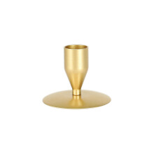 Iron Taper Candle Holders Retro Candlestick Holders-Gold