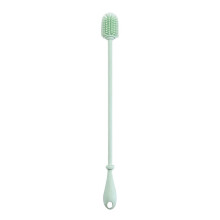 Long Handle Silicone Bottle Brush, Water Bottle Cleaner Brush for Deep Cleaning Narrow Neck Containers, Dishwasher Safe No More Scratches Tool, Odor R