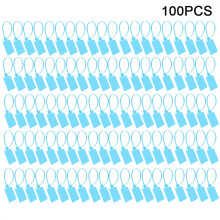 Tear Resistant Plastic Tags, Self-Locking Nylon Cable Ties for Effective Use in Shoes Clothes Bags Industries, Good Toughness for Extended Durability