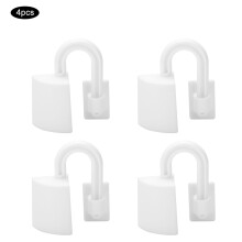Finger Protection Device, Child Safety Door Guard - 4Pcs Anti-Pinch Door Stopper with Exquisite Hook Design for Elegant Door Protection