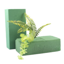Spugna floreale versatile per uso asciutto e bagnato, tappetino in spugna per fiori dalla forma personalizzabile, forte assorbimento d'acqua per