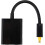 Digital SPDIF Optical Audio Splitter 2 Way Splitter 1 Input 2 Output Adapter Hub 3