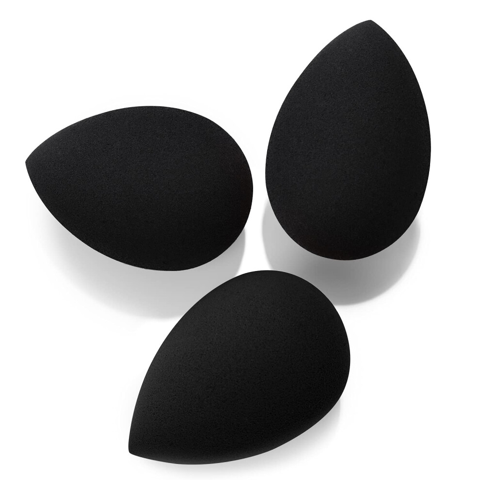Aqua-Activated Sponge for Streak-Free Application, Makeup Sponge Blender, Even Coverage, Non-Latex Big Makeup Sponges, Versatile Use for Liquid,