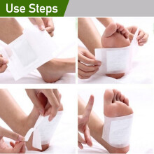 Afgiftningsekspert, Rengør mens du sover fodpuder, Anti-stress lindring afgiftningsfodpuder til fodpleje og afslapning, Multifunktion